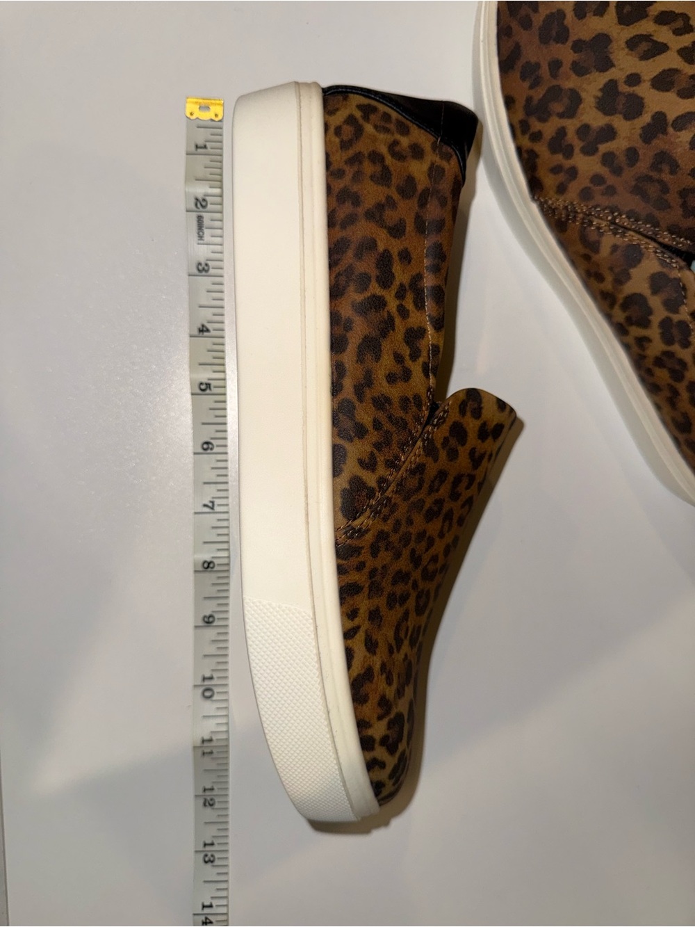 Dr. Scholl's Leopard Print Slip-On Sneakers - Brown/Black - Picture 5 of 8
